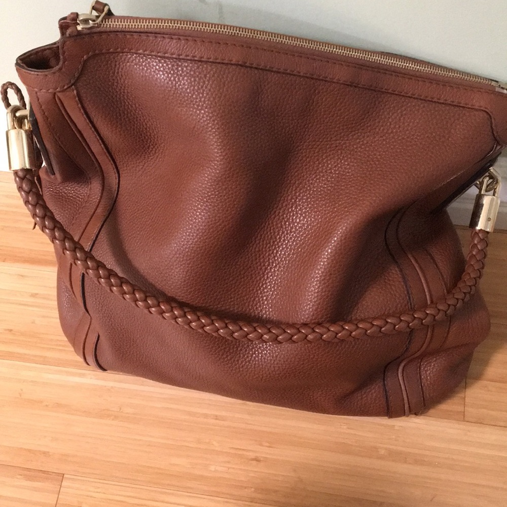 Gucci bamboo shoulder bag with duster bag